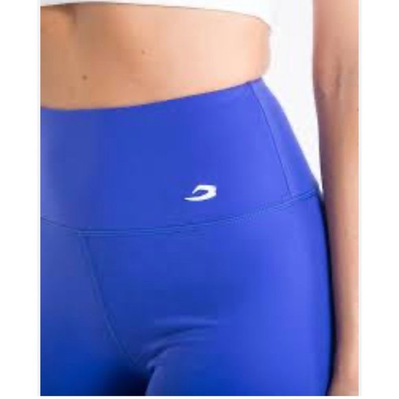 BOXRAW Electric Blue High Waist Leggings Size Small - Picture 3 of 12